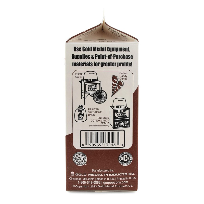 Gold Medal Chocolate Candy Floss Sugar, 52 oz - 1/2