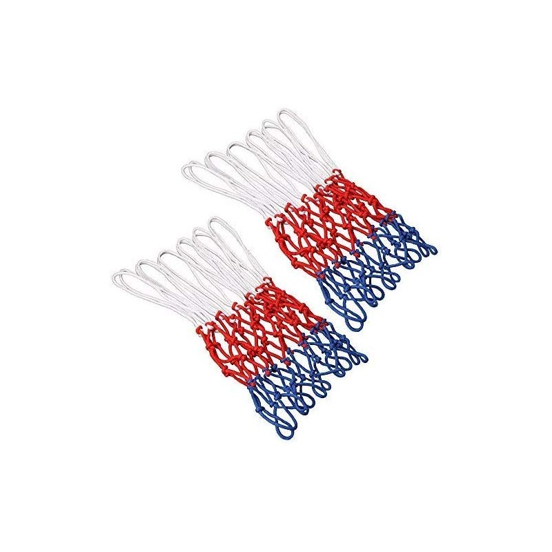 MayGreeny 2Pcs Basketball Net 12 Loops All-Weather Heavy Duty Outdoor