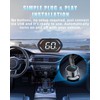 VANKUB Universal HUD Heads Up Display for Car, GPS Digital