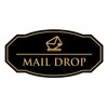 Signs ByLITA Victorian Mail Drop Durable Plastic | Easy Installation