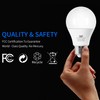 CYLYT Light Bulbs 60 Watt Equivalent Solt White 5000K, E26