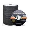 NORJIN 100 Pack 4-1/2 Inch Cutting Wheel, 4-1/2" x 7/8"