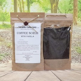 Health Embassy Coffee Scrub with Vanilla (150g)