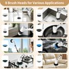 Electric Spin Scrubber for Cleaning Bathroom,Cordless Power Shower Scrubber -