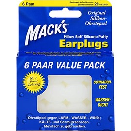 Mack's Earplugs 6 x 2 Pcs
