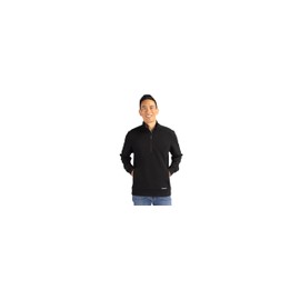 Cutter & Buck Roam Eco Recycled Quarter Zip Mens Pullover, Black