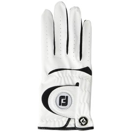 FootJoy Junior Golf Glove, White Medium/Large, Worn on Right Hand