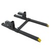 ALL-CARB 2000lbs 43 Heavy Duty Clamp on Pallet Forks, Tractor