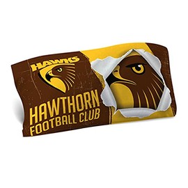 Hawthorn Hawks AFL Footy Pillow Case