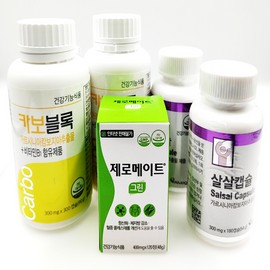Carbogluex Daehan New Farm CarbogluX Capsule Capsule 300 Capsules Containing White Kidney Bean Extract Zero Mate Yellow 120 Tablets / 대한뉴팜 카보글루엑스 캡슐 캅셀 300 캡슐 흰강낭콩 추출물 함유 제로메이트★옐로우 120정