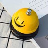 POFET Service Bell Reception Bell Smiley Emoji Table Bell for