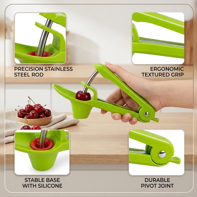 2pcs Cherry Pitter and Olive Pitter Tool, Cherry Stoner Remove