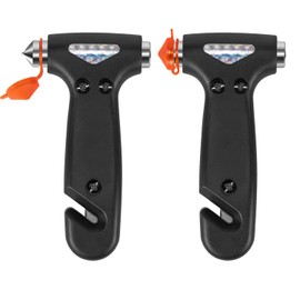 ACEBON Car Emergency Window Breaker Seat Belt Cutter, Safety Hammer, Escape Accessories (Green)