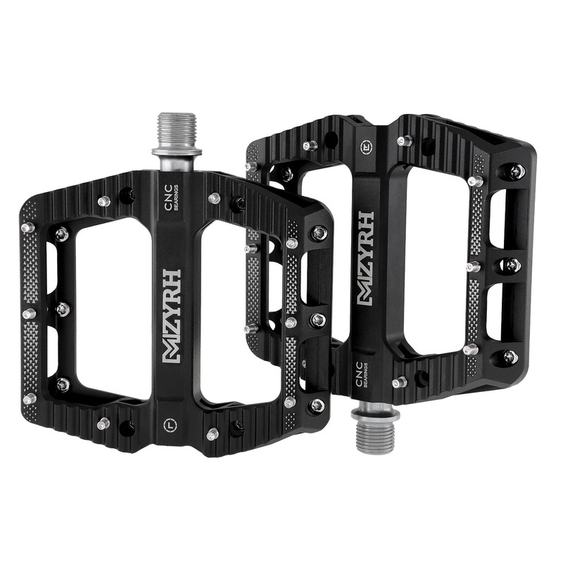 MZYRH Road/Mountain Bike Pedals MTB Pedals Bicycle Flat Pedals 3