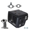 18310-ZE2-W61 GX370 Silencer Kit Replacement for GX340 GX390 13HP Engine