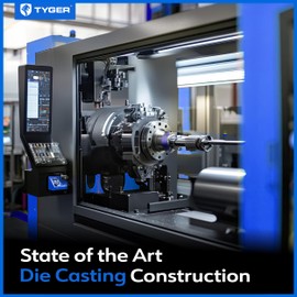 Tyger Auto Pauldrons Cast Aluminum Alloy Premium Tail Light Guard Covers Compatible with 2016-2023 Toyota Tacoma | Powdered Textured Black | No Drilling Required | TG-TG7T86668