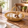 Woven Storage Basket for Home Organization – Portable Open-Top Basket