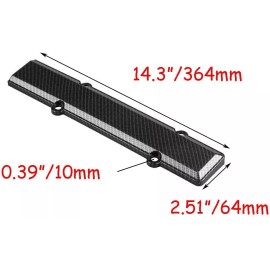 RYCK JDM Carbon Fiber Engine Valve Cover for Honda Civic B16 B18 VTEC Type-R Style