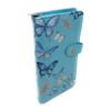 Shag Wear Carteras grandes para mujer, azul (Butterflies Blue), L