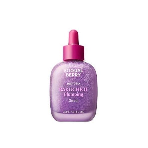 EQQUALBERRY Bakuchiol Plumping Serum – Pore and Wrinkle Minimizer with