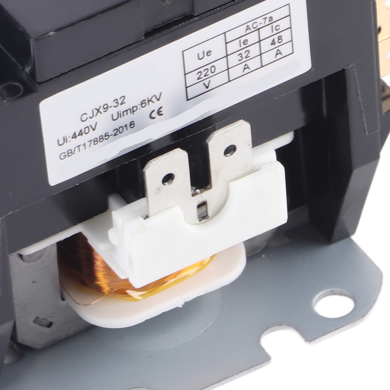 32A Air Conditioner Contactor Silver Alloy Contacts 2 Pole AC