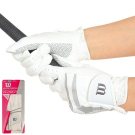 [Women] 2 Wilson Hyper Performance Gloves (Both Hands) WP-2116LW 2021 White/Silver 18cm