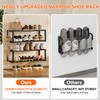 Homeiju Hanging Shoe Organizer,2 Pack Wall Mounted Shoe Rack Holds