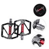 Kisangel 2pcs Lightweight Bike Pedals Non- Bearing Treadles for Smooth