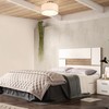 VONLUCE Semi Flush Mount Ceiling Light, 18" Drum Light Fixture