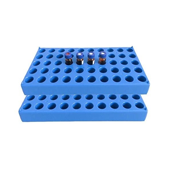 Vial Rack Sample Bottle Rack Vials Autosampler Rack Stackable Test