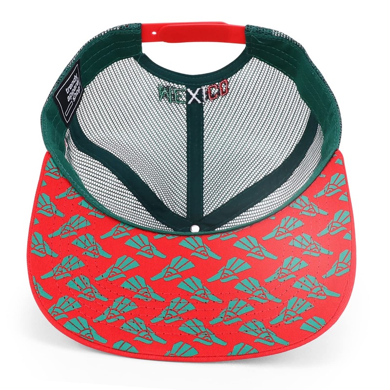 Trendy Apparel Shop XXL Hecho En Mexico Eagle 3D Gorra