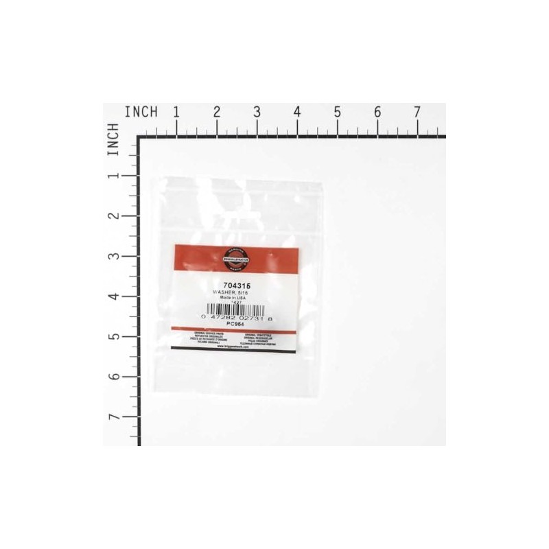 Briggs & Stratton 704315 Washer 5 16