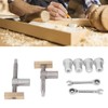 19mm Woodworking Desktop Clip Stainless Steel Brass Stop Bench Dog
