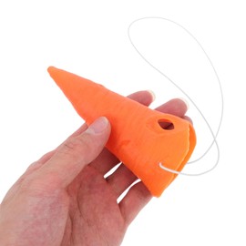 Toyvian Clown Carrot Nose Black Spots For Costume Winter Accessories Winter Accessory Snowman Prop Snowman Nose Make Yourself Christmas Snowman Props Orange Vinyl