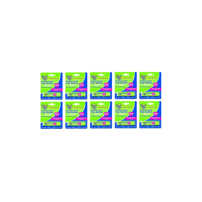 Lip Balm Sunscreen 0.15 Ounce (10 Pieces)_AB