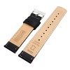 BARTON WATCH BANDS Quick Release Top Grain Leather Watch Band