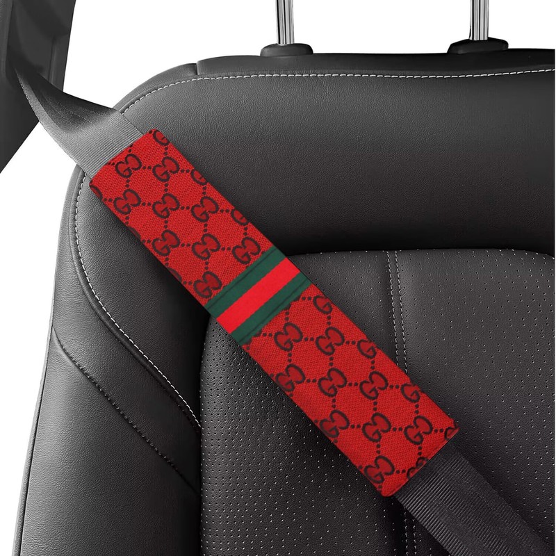 7PCS Steering Wheel Cover Set for Women, Car Accessories with