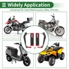 Partuto 7/8" 22mm 15/16" 24mm Motorcycle Hand Grips Cover Kit