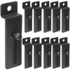 JaGely 10 Pcs Metal Slatwall Hooks 3 Inch Commercial Slatwall