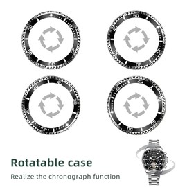 OLEVS Automatic Watches for Men Self Winding Classic Designer Tourbillon Stainless Steel Waterproof Luminous Male Wrist Watches (Silver and Black)