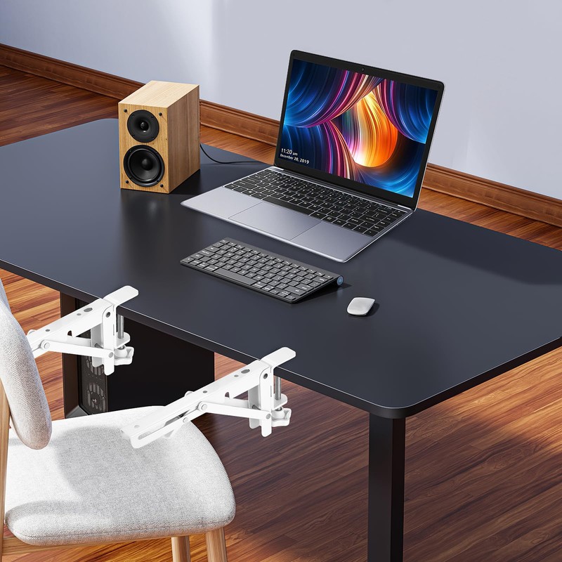 Folding Console Heavy Duty Folding Angle with C Clamp, Hinges