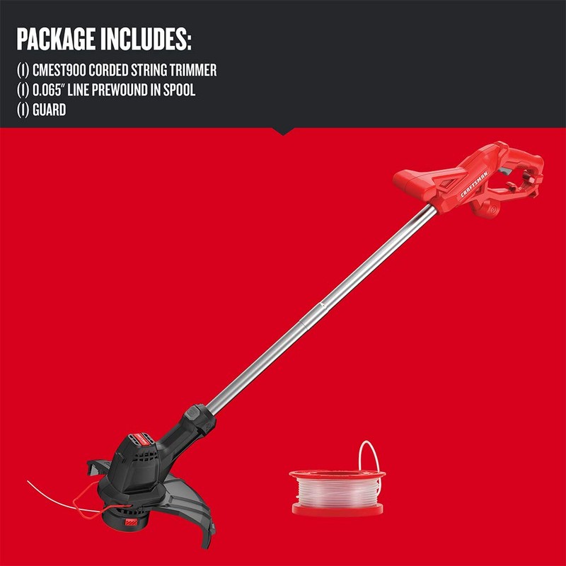CRAFTSMAN String Trimmer/Edger, Corded Electric, 12-Inch (CMEST900)