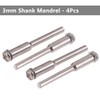 Yakamoz 20Pcs Mini Diamond Cutting Wheel Set with Mandrel, 22mm