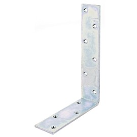 Beam-Angle Bracket Assymetrical 160 x 240 x 50 mm / 1 Stk. Oberflaeche: galvanisch gelb verzinkt