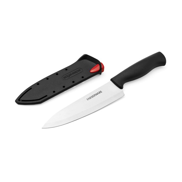 Farberware 5160714 EdgeKeeper Chef's Knife, 6-Inch, Black