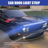 59 Inch Car Hood Light Strip, Flexible Daytime LED Running