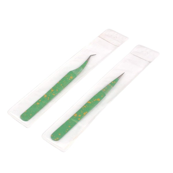 Precise Canada: 2 Pieces Straight and Curved Tip Tweezers Nipper