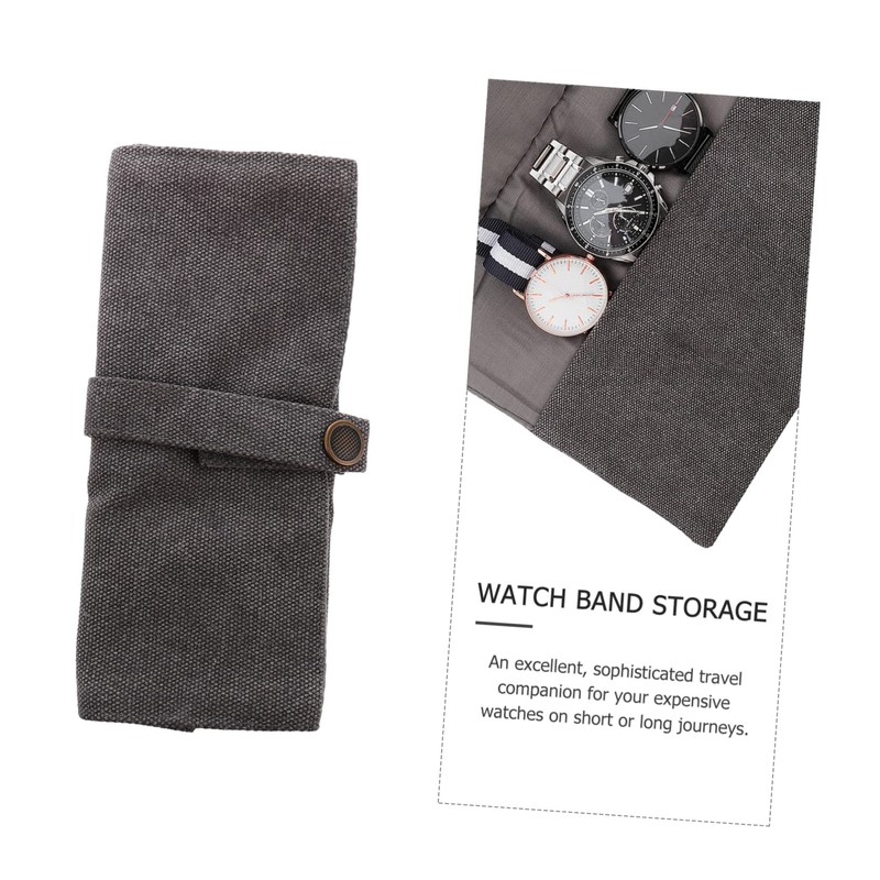 TEHAUX Watch Accessories Pouch Smart Watch Storage Bag Washable Large