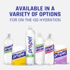 Propel Powder Paquetes de uva con electrolitos, vitaminas y sin