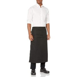 Uncommon Threads unisex adult Full Apron, Black, One Size US
